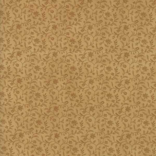 Idee Ago & Filo | Tessuto Rosewood fantasia piccola fondo beige scuro