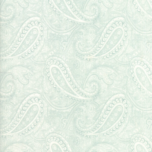 Idee Ago & Filo | Tessuto Porcelain Paisley Light Green
