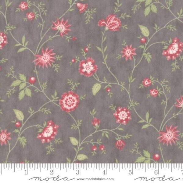 Idee Ago & Filo | Tessuto Porcelain Delicate Floral Vine Grey