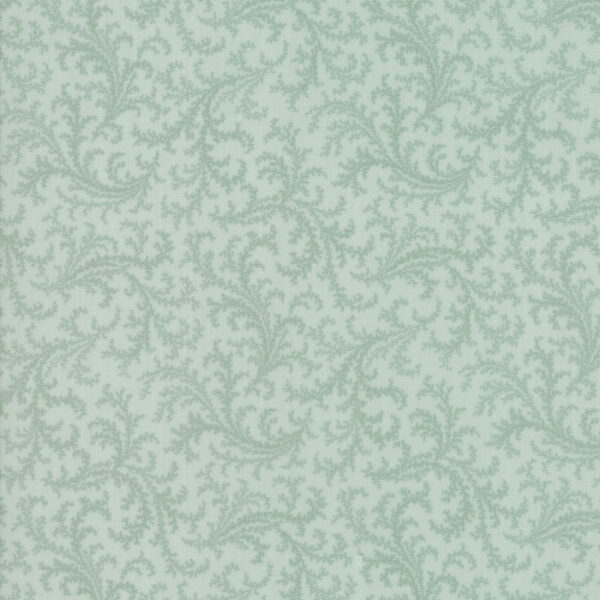 Idee Ago & Filo | Tessuto Porcelain Plumes Green