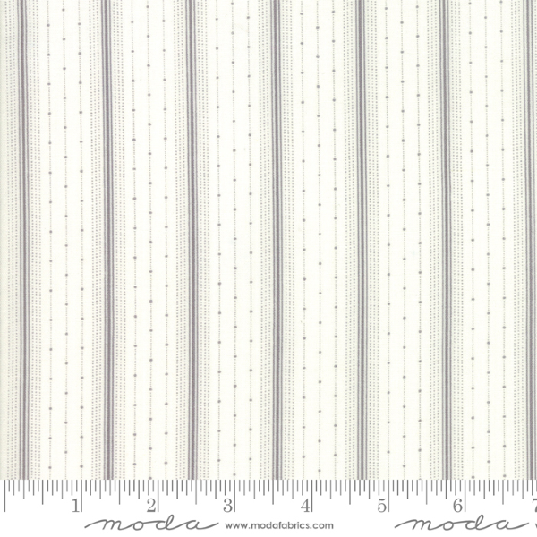 Idee Ago & Filo | Tessuto Porcelain Floral Delicate Ticking Grey
