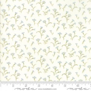 Idee Ago & Filo | Tessuto Victoria Alice Ivory Blue