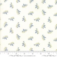 Idee Ago & Filo | Tessuto Victoria Charlotte Ivory Blue