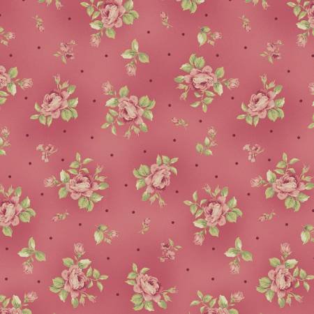 Idee Ago & Filo | Tessuto Welcome Home Pink Floral Swirls