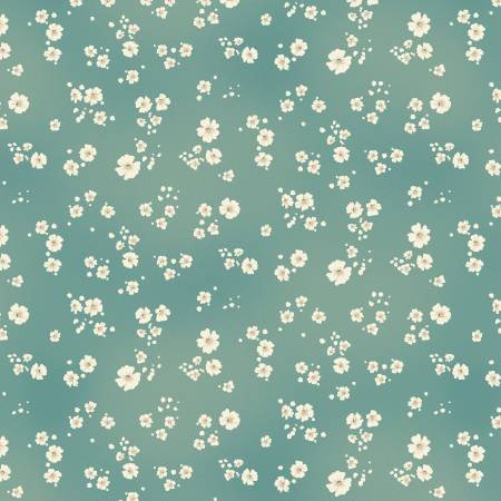Idee Ago & Filo | Tessuto Welcome Home Blue Baby's Breath