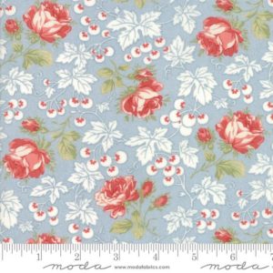 Idee Ago & Filo | Tessuto Victoria Kensington Garden Blue Eyes