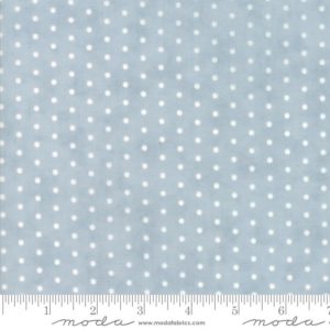 Idee Ago & Filo | Tessuto Victoria pois azzurro