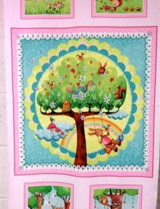 Idee Ago & Filo | Pannello Rainbow Woodland