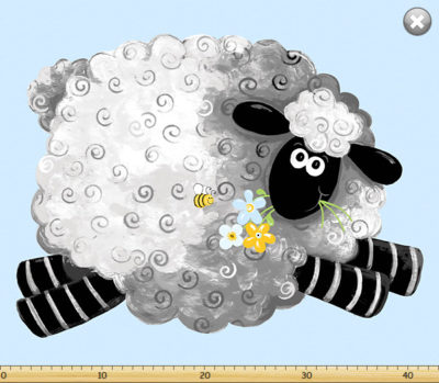 Idee Ago & Filo | Pannello Lewe The Ewe