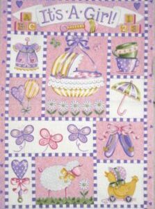 Idee Ago & Filo | Pannello It's a Girl!