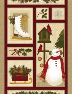 Idee Ago & Filo | Pannello Winter Wonderland