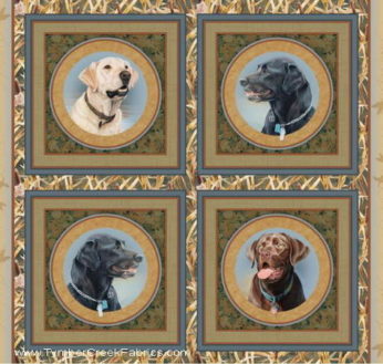 Idee Ago & Filo | Pannello cani Loyal Retrievers Dogs