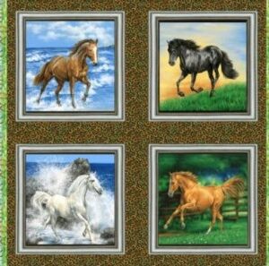 Idee Ago & Filo | Pannello Running Wild Horse