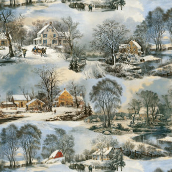 Idee Ago & Filo | Tessuto Holiday Winter Fabric