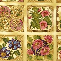 Idee Ago & Filo | Pannello Botanica Gold