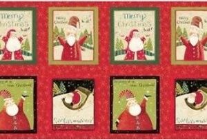 Idee Ago & Filo | Pannello Santa's On His Way
