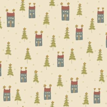 Idee Ago & Filo | Tessuto Cream Mini Houses