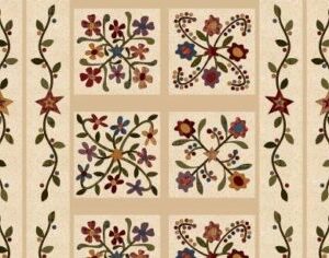 Idee Ago & Filo | Pannello Cream Folk Art