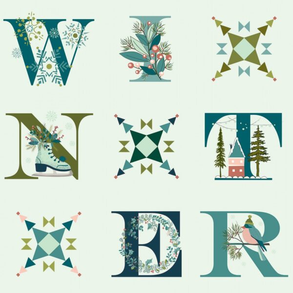 Idee Ago & Filo | Pannello Arrival of Winter