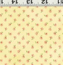 Idee Ago & Filo | Tessuto Flanella piccoli fiori pesca
