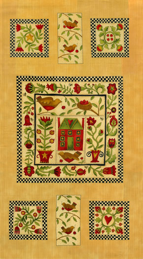 Pannello round Robin Poppy