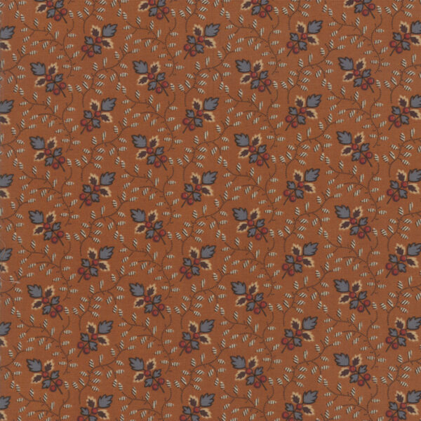 Tessuto Americano Lancaster Leaf Vine Light Rust
