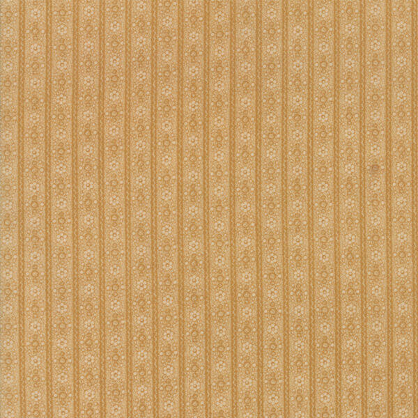 Tessuto Hickory Road Daisy Stripe Mustard Gold