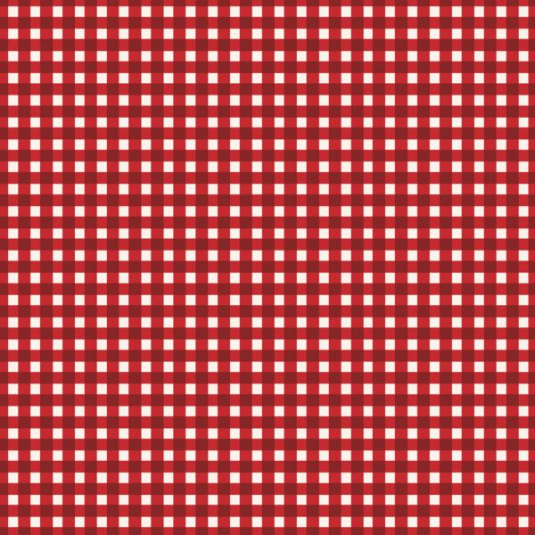 Idee Ago & Filo | Tessuto Classic Check rosso Crimson