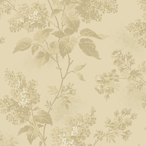 Idee Ago & Filo | Tessuto Blue Sky Lilacs Golden Hour