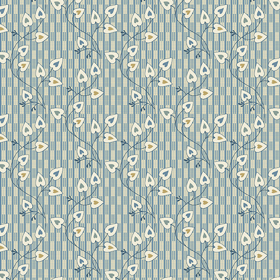 Idee Ago & Filo | Tessuto Blue Sky Sweetheart