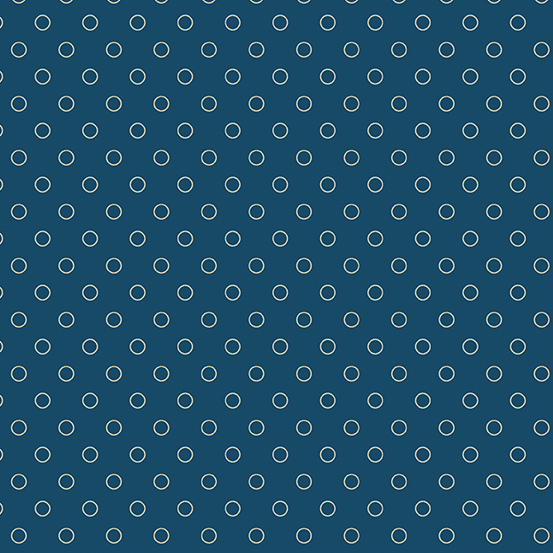 Idee Ago & Filo | Tessuto Blue Sky Bubbles Blu