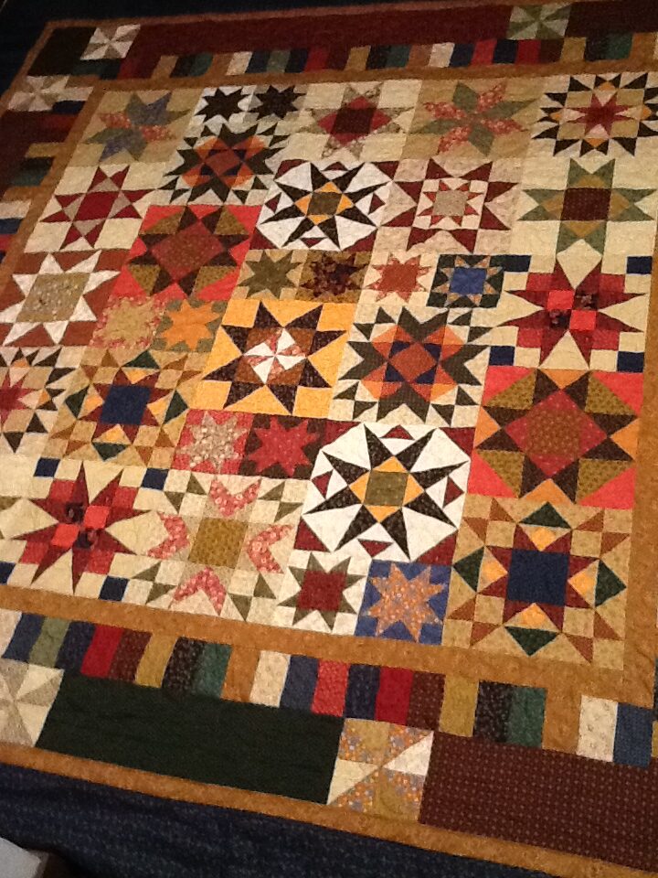 Idee Ago & Filo | Quilt di stelle