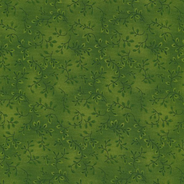 Tessuto Folio Basics Christmas Green by Henry Glass Fabrics