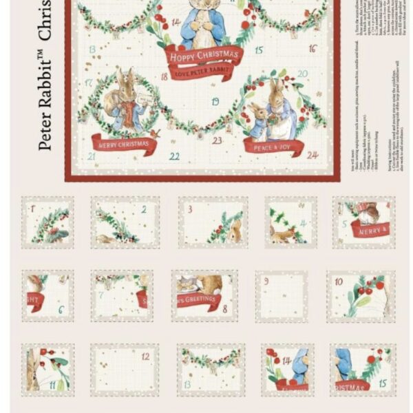 Idee Ago & Filo | Peter Rabbit advent panel