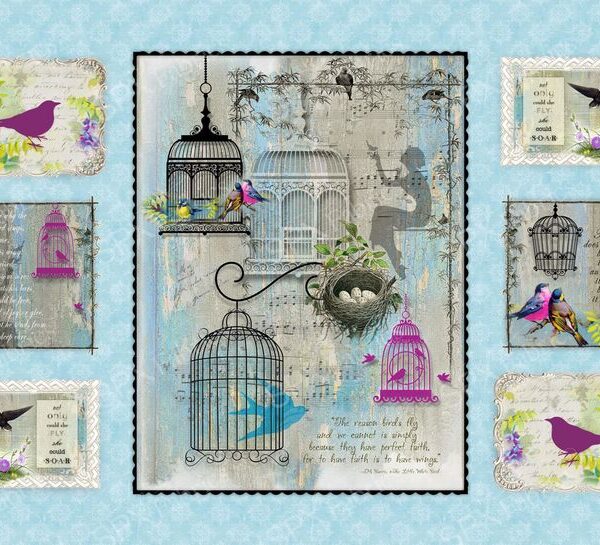 Idee Ago & Filo | Pannello Song Birds