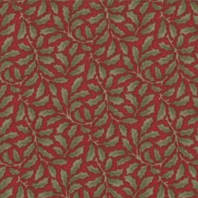Idee Ago & Filo | Tessuto Sentiments Holly Spring Red