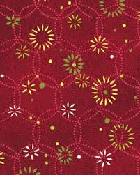 Idee Ago & Filo | Tessuto Jingle all the way Shining Bright Berry