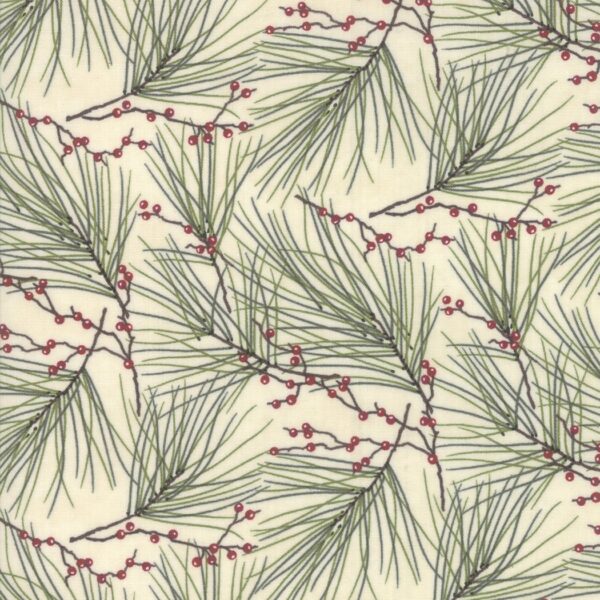 Tessuto Winter White Holly Taylor Moda Fabrics