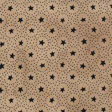 Idee Ago & Filo | Tessuto Circle and stars Natural