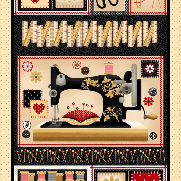 Idee Ago & Filo | Pannello Cream Banner Sewing