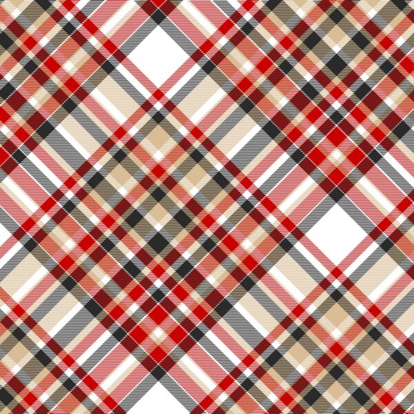 Idee Ago & Filo | Tessuto flanella plaid gnomies