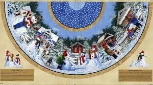 Idee Ago & Filo | Pannello Sottoalbero Snow Day