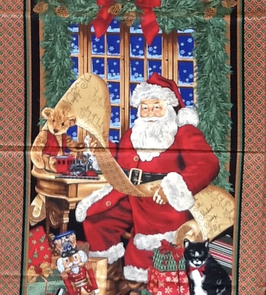 Idee Ago & Filo | Pannello Santa with Cat