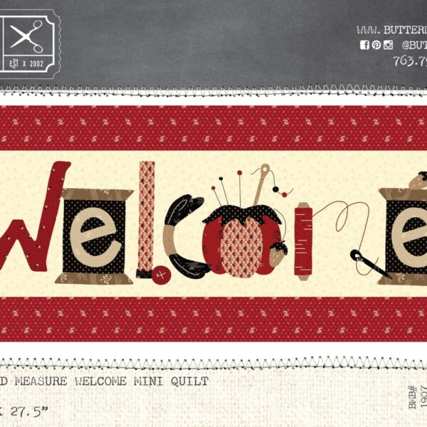 Idee Ago & Filo | Cartamodello Welcome