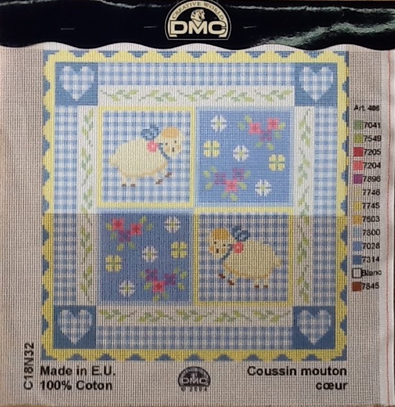 Idee Ago & Filo | Canovaccio Mezzo Punto LittleSheep