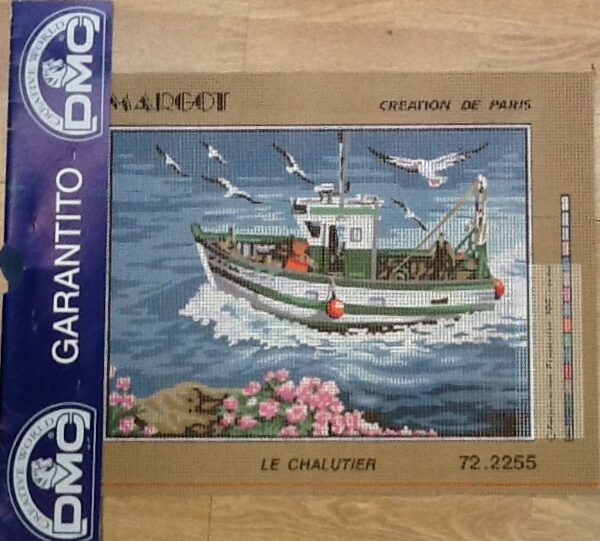 Idee Ago & Filo | Canovaccio Ricamo mezzopunto Peschereccio