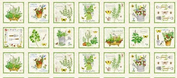 Idee Ago & Filo | Pannello "From The Garden"