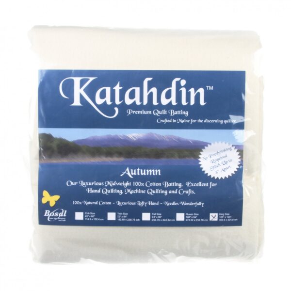 Idee Ago & Filo | Katahdin 100% cotton batting