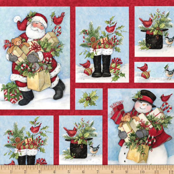 Idee Ago & Filo | Tessuto Americano Christmas The Gifts