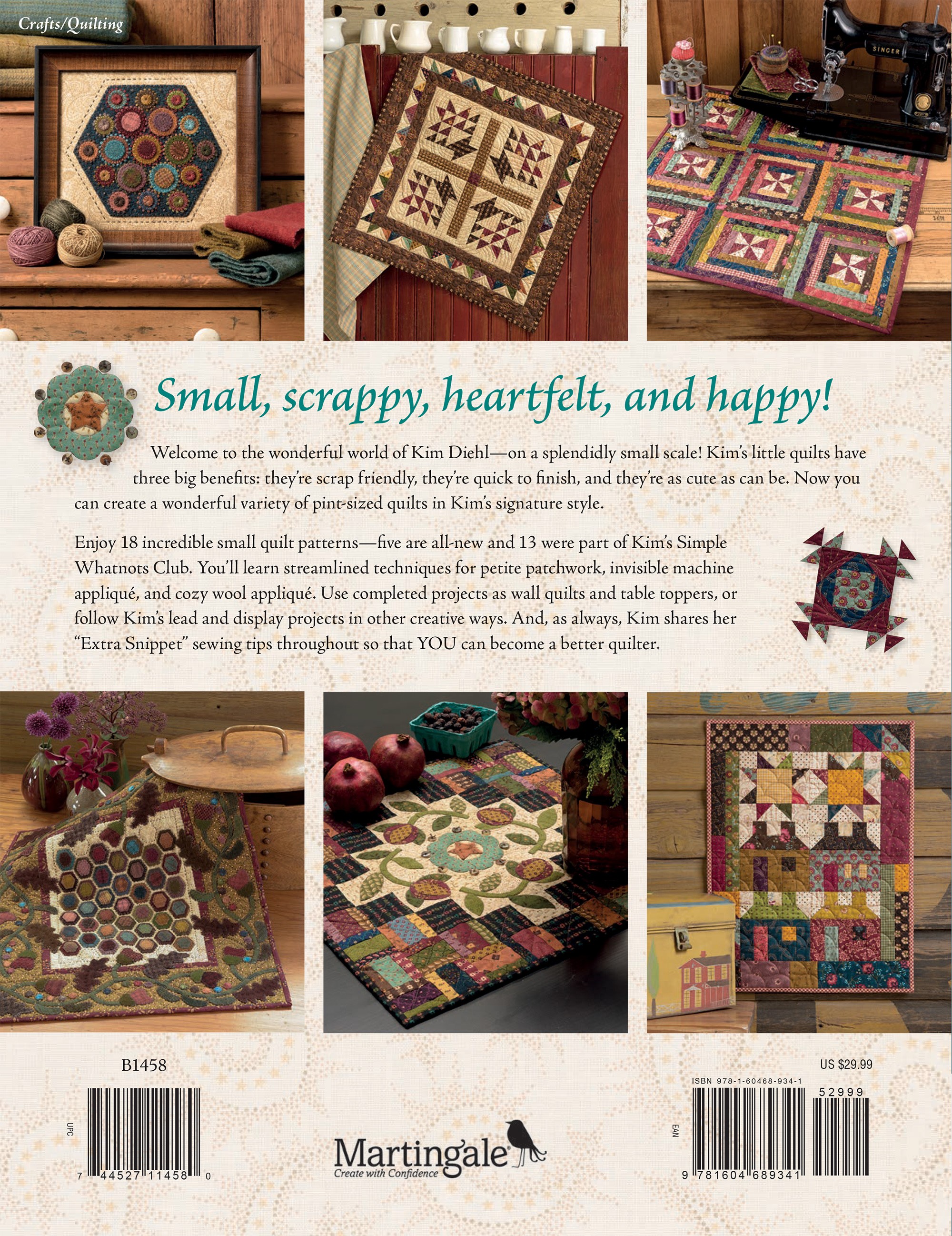 Simple Whatnots III Quilt Book by Kim Diehl – Quilt in a Day